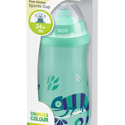 Vaso Sports Cup First Choice Efecto Camaleón 450ml Verde