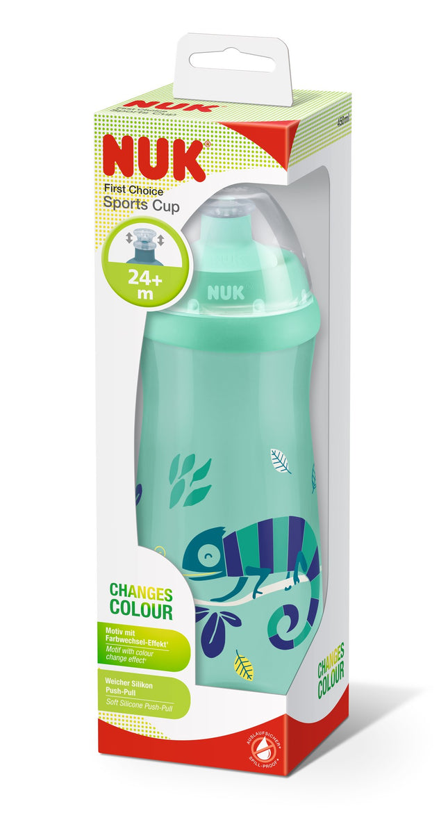 Vaso Sports Cup First Choice Efecto Camaleón 450ml Verde
