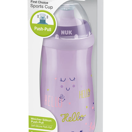 Vaso Sport Cup First Choice Morado 450ml