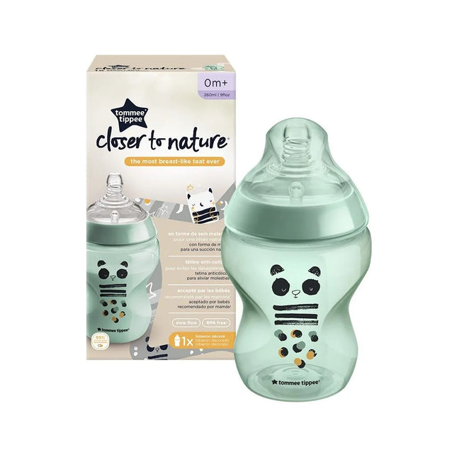 Mamadera Closer to Nature Diseño Verde 260ml