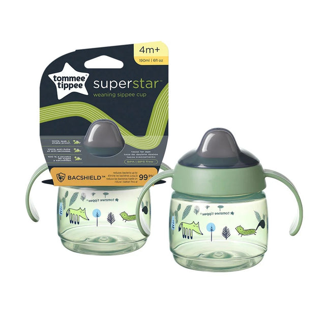 Vaso Training Superstar Sippee 190ml Verde