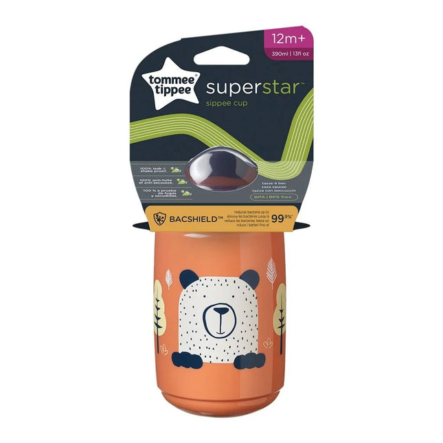 Vaso Superstar Sippee 390ml Naranjo