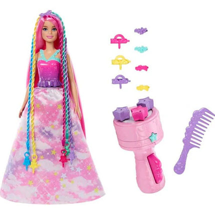 Barbie Fantasía Muñeca Trenzas Mágicas