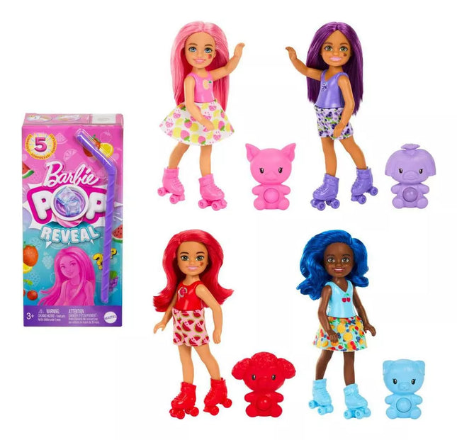Barbie Pop Reveal Muñeca Serie de Frutas Chelsea