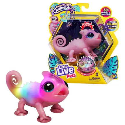 LITTLE LIVE PETS CAMALEÓN ROSA S2