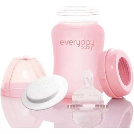Mamadera De Vidrio Healthy 150 ml Rosado