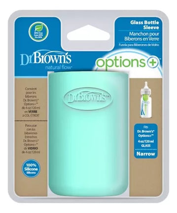 Funda Protección Mamadera Vidrio 120ml, Menta Unisex