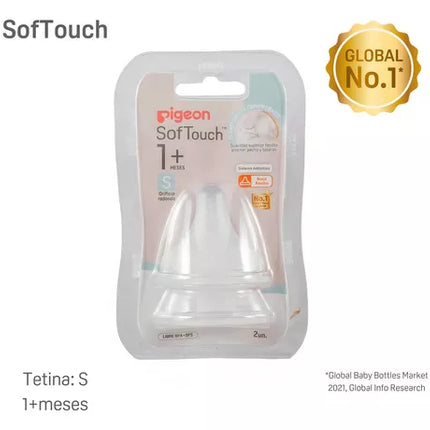 Tetina Repuesto Softouch Pigeon   S    2 Unids