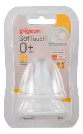 Tetina Repuesto Softouch Pigeon  SS   2 Unids