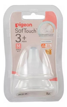Tetina Repuesto Softouch Pigeon   M   2 Unids