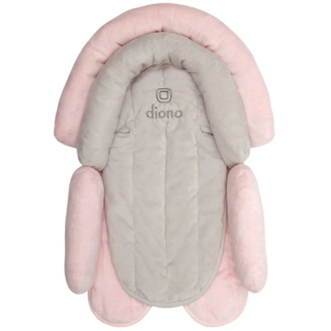 Almohada y Apoya Cabeza para Bebé Rosado / Marfil
