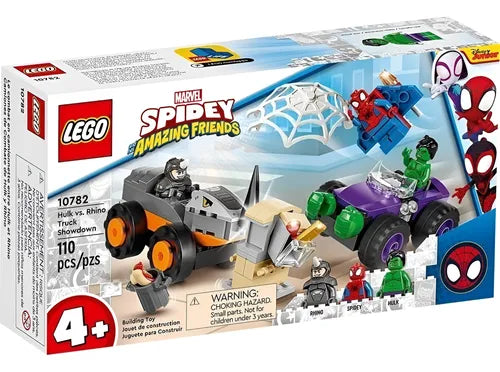 LEGO SPIDEY CAMIONES DE COMBATE DE HULK Y RHINO