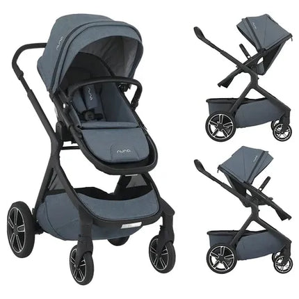 Coche Doble Demi Grow Aspen Nuna + Silla hermano Mayor