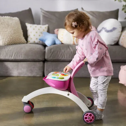 Caminador Y Correpasillos 5 En 1 Rosado Tiny Love