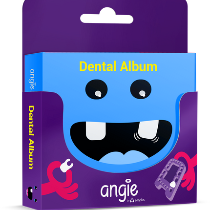 Angie Álbum Dental Premium Azul