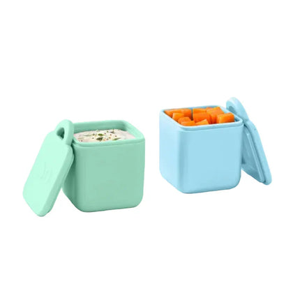 OmieDip - Set de Contenedores Herméticos para OmieBox® - Blue/Mint