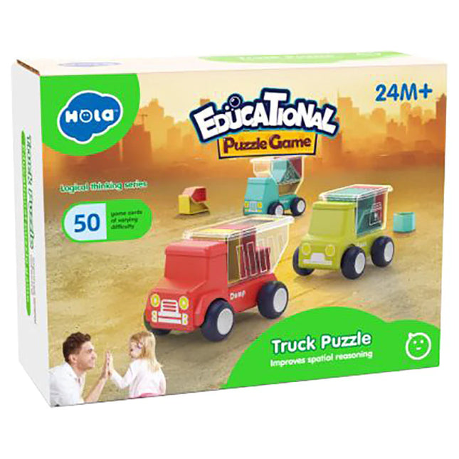 Juego Puzzle De Camiones