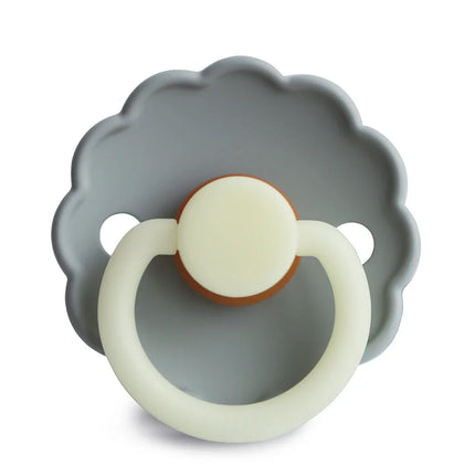 Chupete Daisy Night Caucho Natural French Gray Talla 2 Frigg