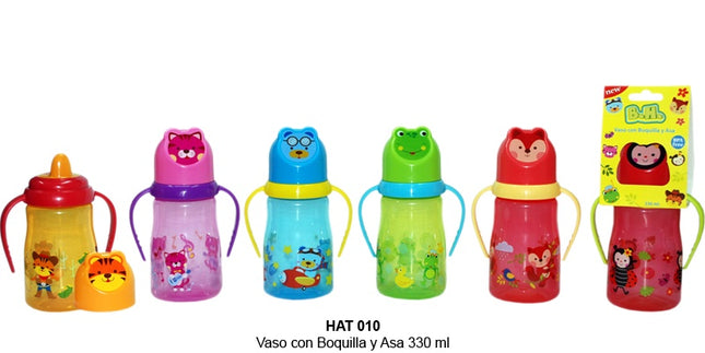 Vaso con Boquilla y Asa 330ML