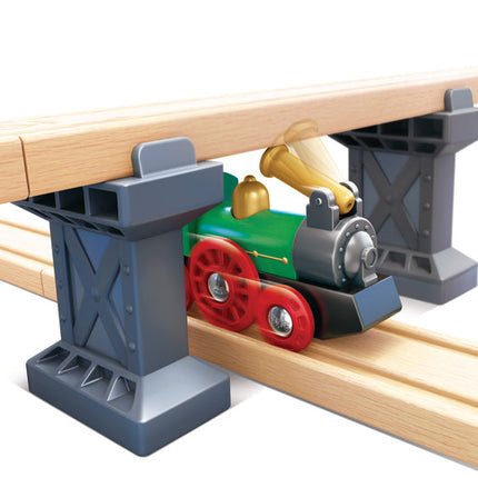 TREN RETRO CON CHIMENEA PLEGABLE