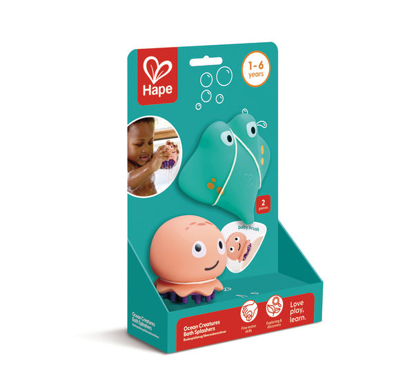 JUEGO PARA BAÑOS ANIMALES MARINOS