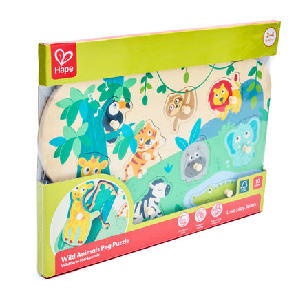 PUZZLE ANIMALES DE LA SELVA