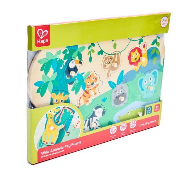 PUZZLE ANIMALES DE LA SELVA
