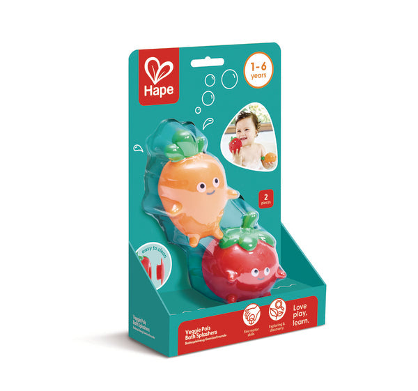 JUEGO PARA BAÑOS VEGGIE PALS