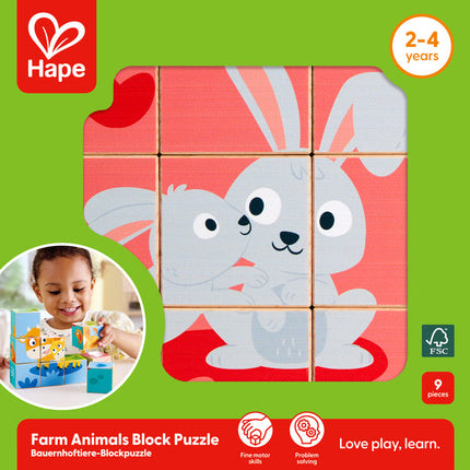 PUZZLE ANIMALES DE LA GRANJA