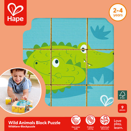 PUZZLE ANIMALES SALVAJES