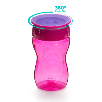 Vaso Wow Cup Kids Tritan Rosado