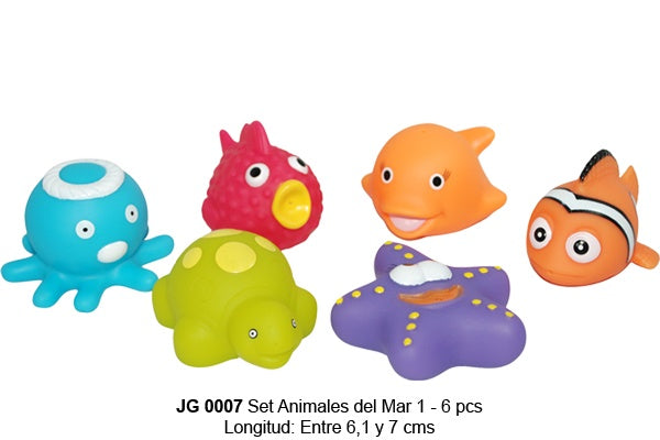 Set Animales  del  Mar 1