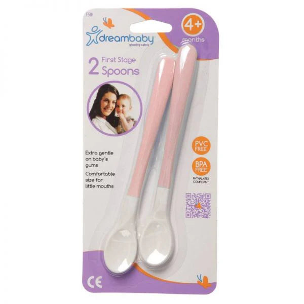 Pack De 2 Cucharas Primera Etapa Rosado