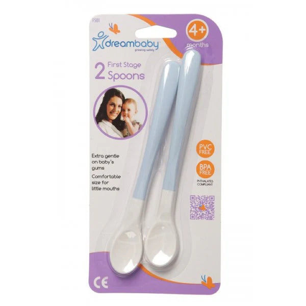 Pack De 2 Cucharas Primera Etapa Celeste