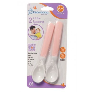 Pack De 2 Cucharas Blandas Rosado