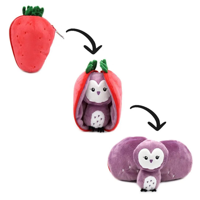 Peluche Violet La Buho - Fresa