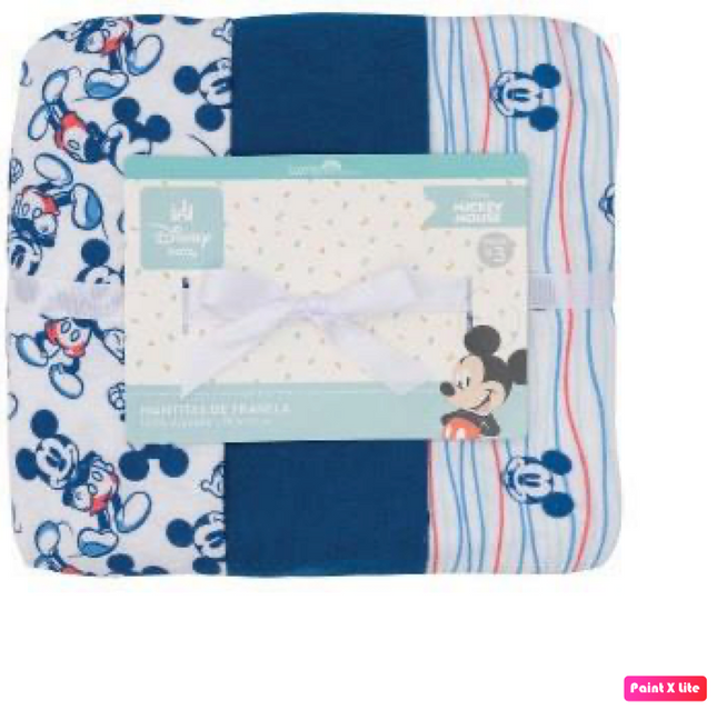 MANTITAS X 3 MICKEY