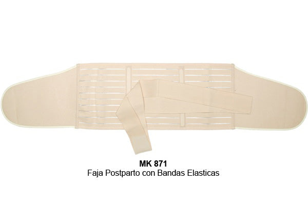Faja postparto con bandas elàsticas