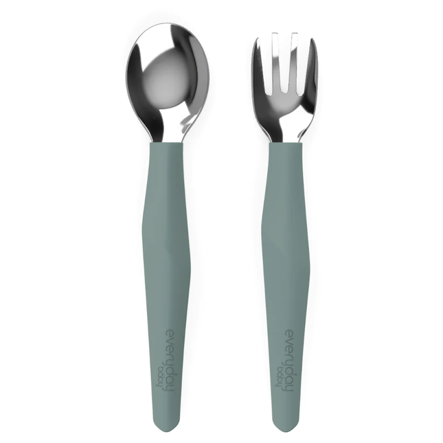 Pack De 2 Cubiertos Met‡licos Harmony Green