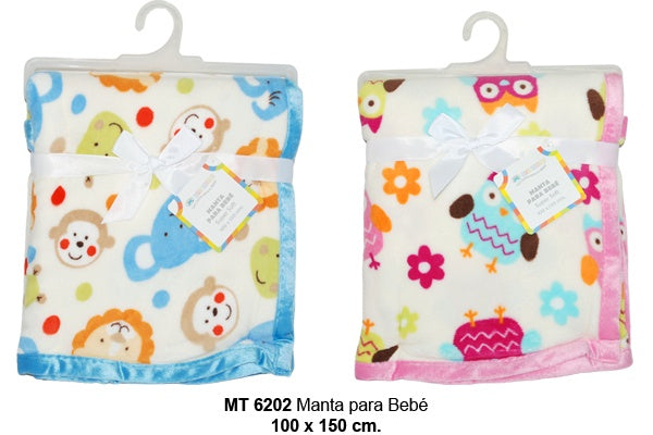 Manta para Bebe 100 x 150