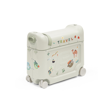 Maleta Infantil y Cama de Viaje JetKids™ BedBox™ - Verde Marino