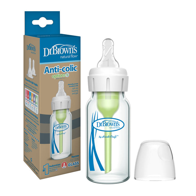 Mamadera Anticólico Estándar Vidrio 120ml