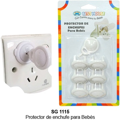 Protector de Enchufes para Bebés