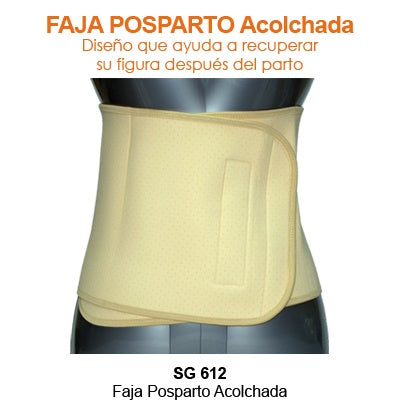 Faja Posparto Acolchada