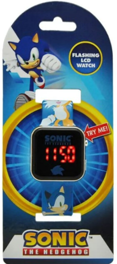 RELOJ SONIC LED CORREA IMPRESA
