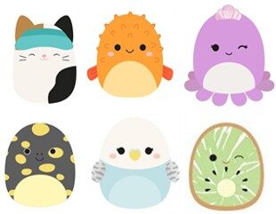 SQUISHMALLOWS PELUCHE 19 CM (2739) A