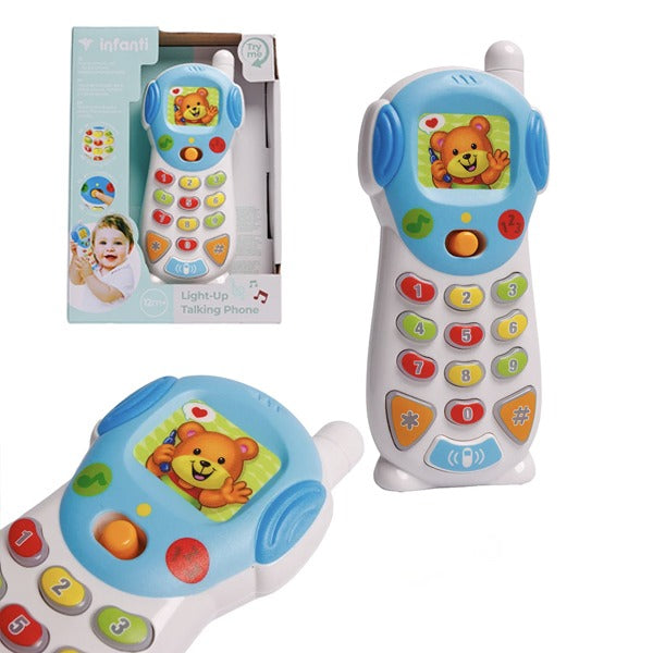 Telefono Interactivo Con Luz Y Sonido Infanti