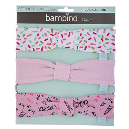 CINTILLO X3 NIÑA BAMBINO