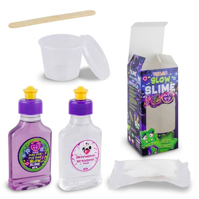 Kit Hazlo Tu Mismo Slime Tuban - Brilla en la Oscuridad