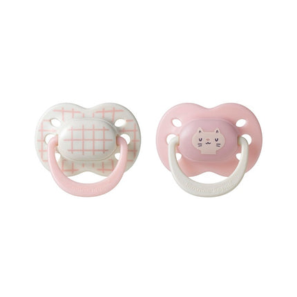 Chupete de silicona Ultimate Fit Niña 0-6 meses Color Rosado